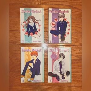 Fruits Basket Manga Volumes 1, 2, 3, 7